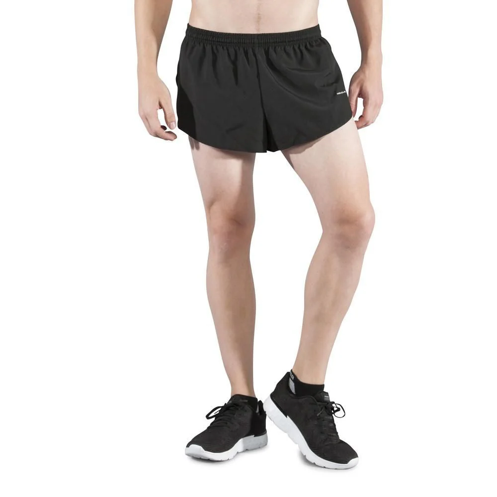 Men's Solid 1" Elite Split Shorts - Black - Image 8