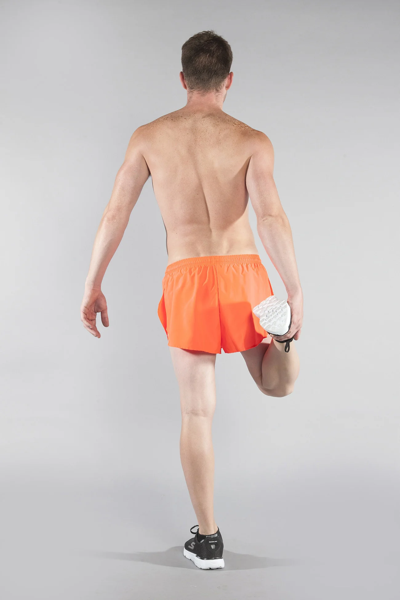 Men's Solid 1" Elite Split Shorts - Neon Sunkiss - Image 5