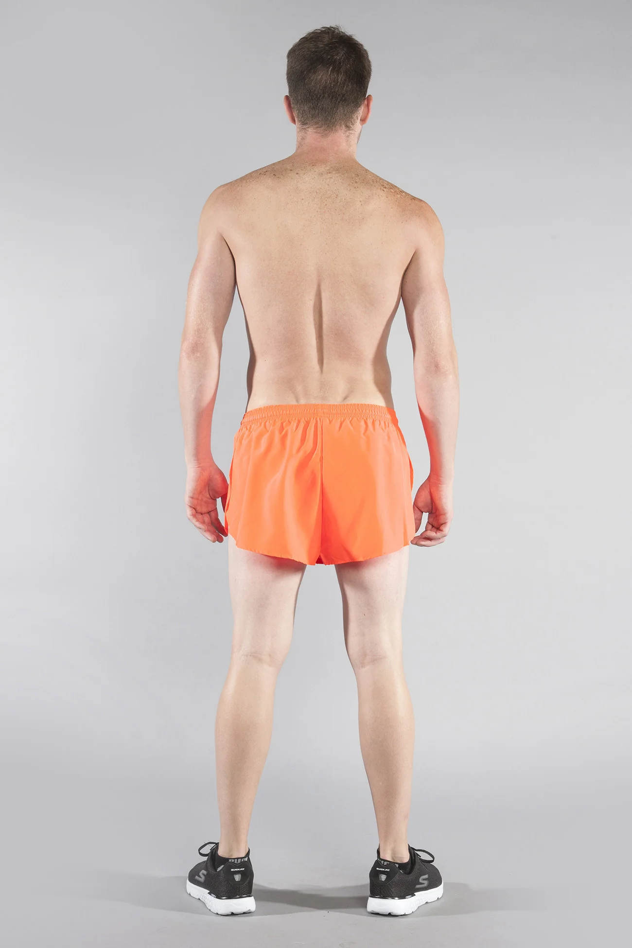 Men's Solid 1" Elite Split Shorts - Neon Sunkiss - Image 7