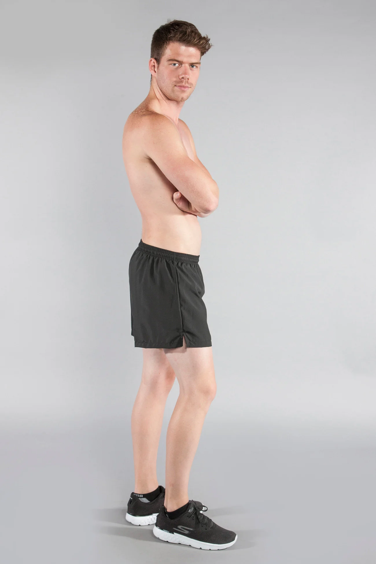 Men's 3.75" V-Notch - Black - Image 3