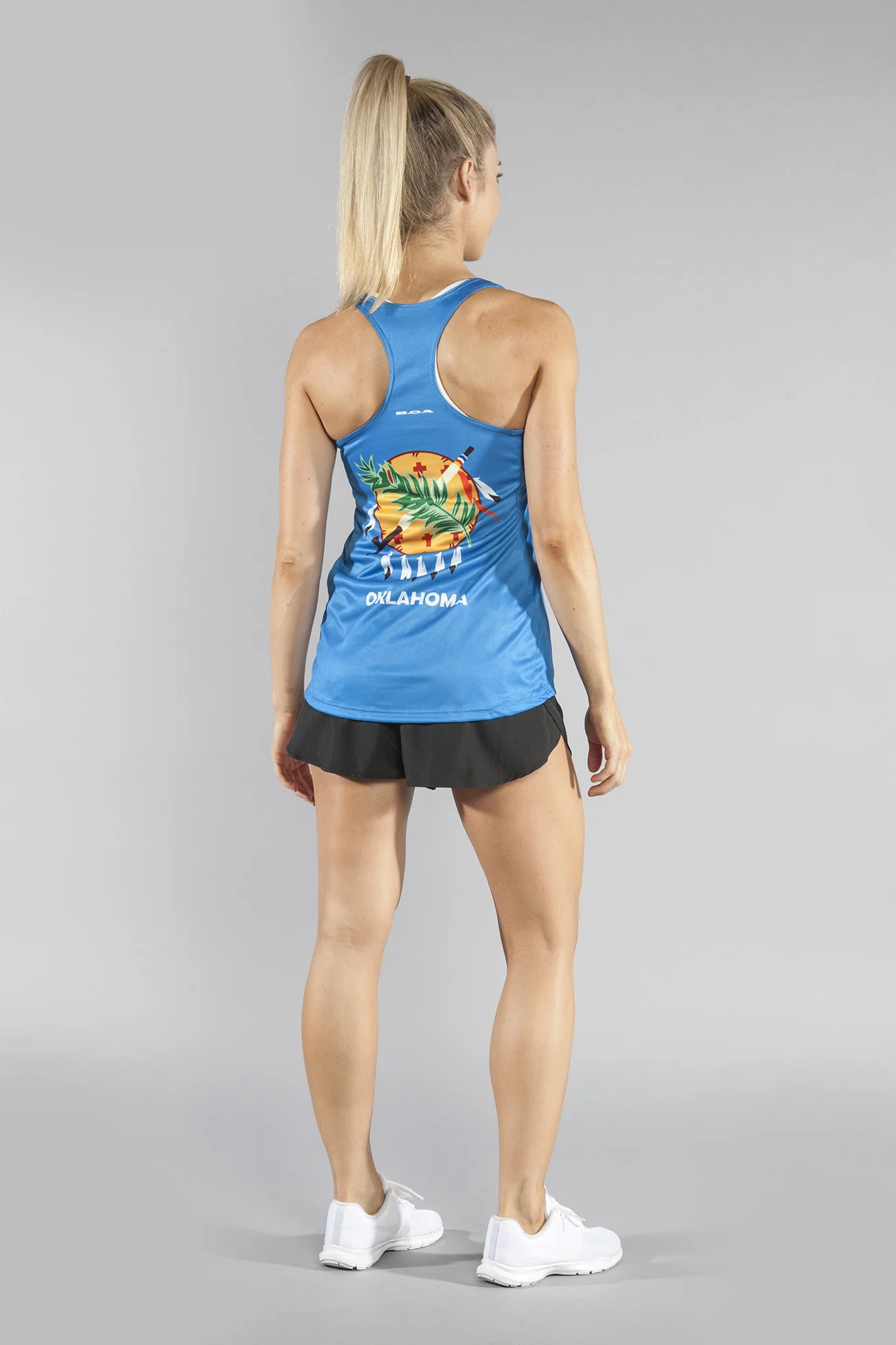 Women's Competitor Lite Interval Singlet - Oklahoma - Image 4