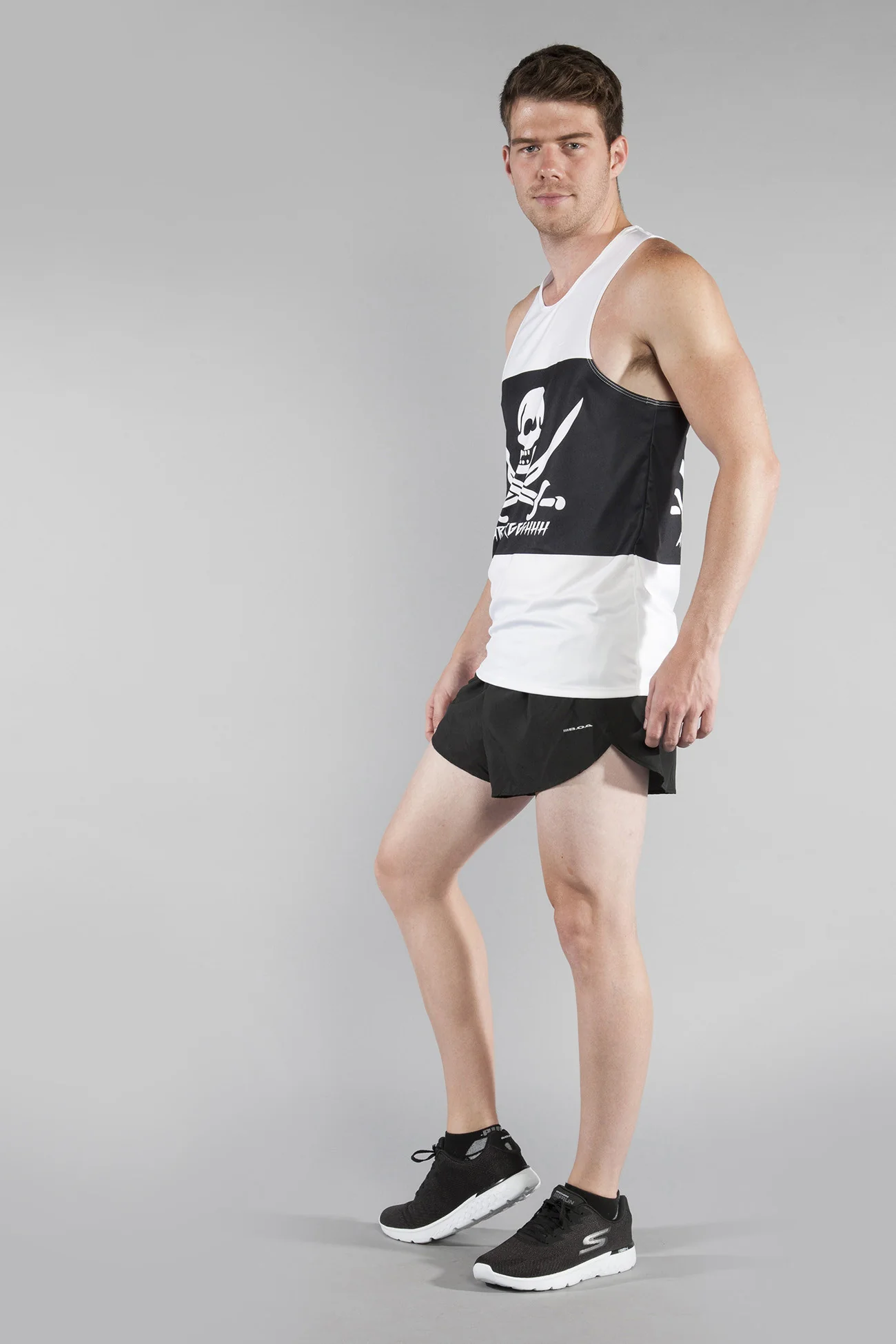 Men's Competitor Lite Printed Singlet - The Cap'n - Image 4