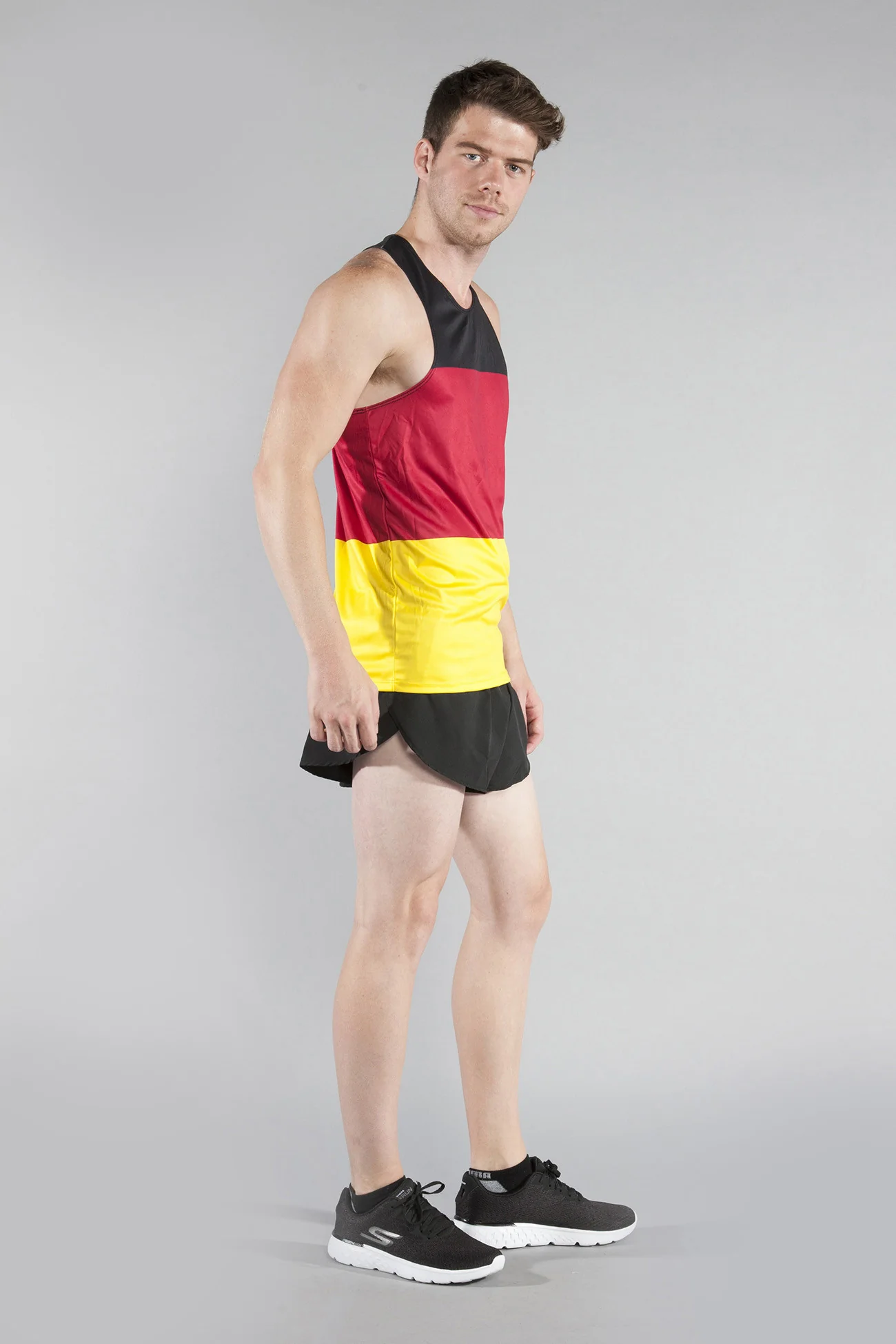 Men's Competitor Lite Printed Singlet [G-I] - Germany - Image 3