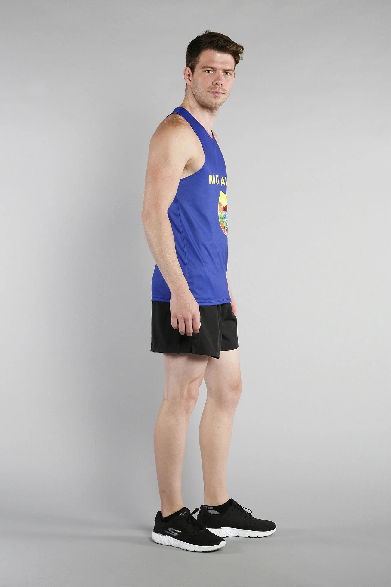 Men's Competitor Lite Printed Singlet [M] - Montana - Image 3
